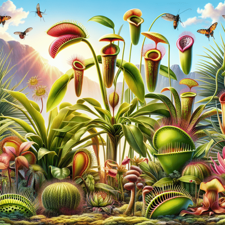 plantas carnívoras podem viver sem insetos?