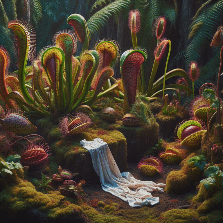 Plantas carnívoras podem se alimentar de carne humana?