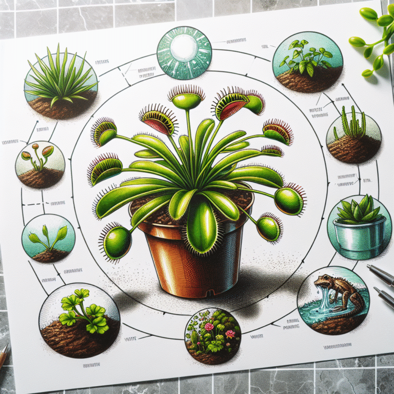 omo cuidar de uma dionaea muscipula corretamente