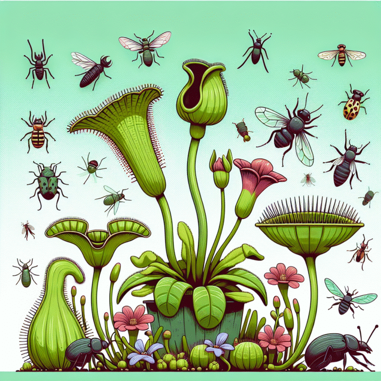 porque algumas plantas carnívoras preferem insetos a outros alimentos