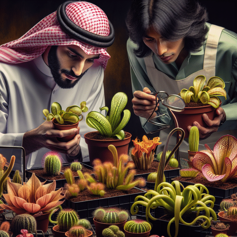 histórias reais de colecionadores de plantas carnívoras raras