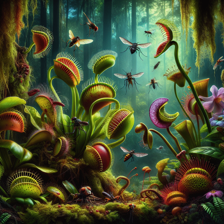 curiosidades científicas sobre armadilhas de plantas carnívoras