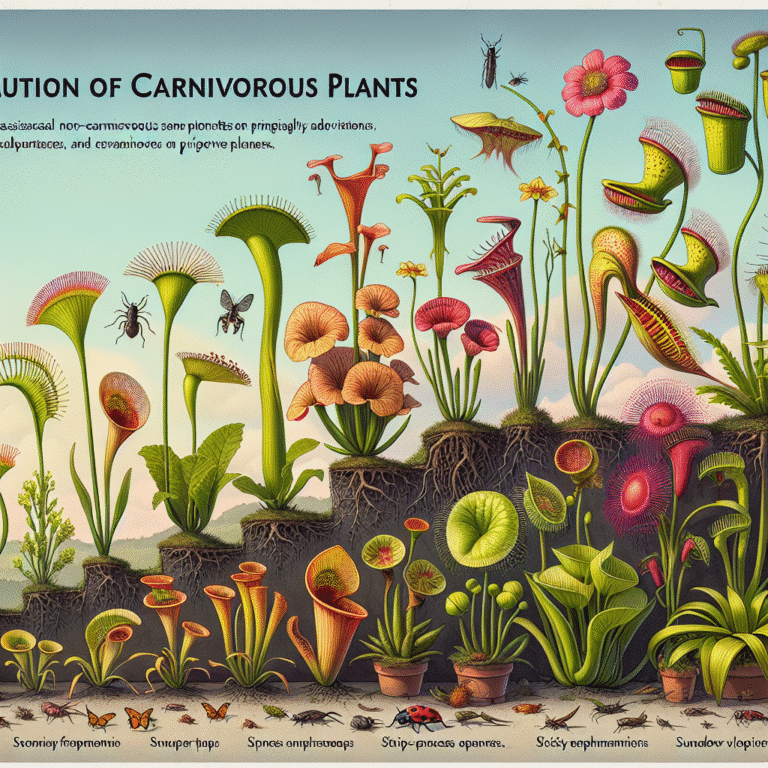curiosidades sobre como plantas carnívoras evoluíram