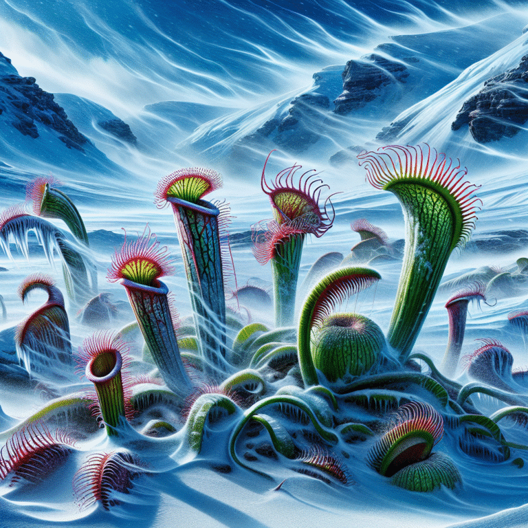 plantas carnívoras podem viver em climas frios?