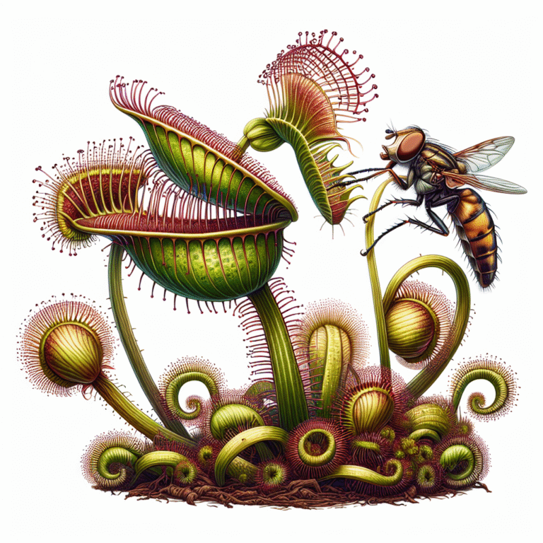 estratégias de camuflagem em plantas carnívoras para enganar insetos