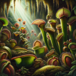 espécies raras de plantas carnívoras em extinção.