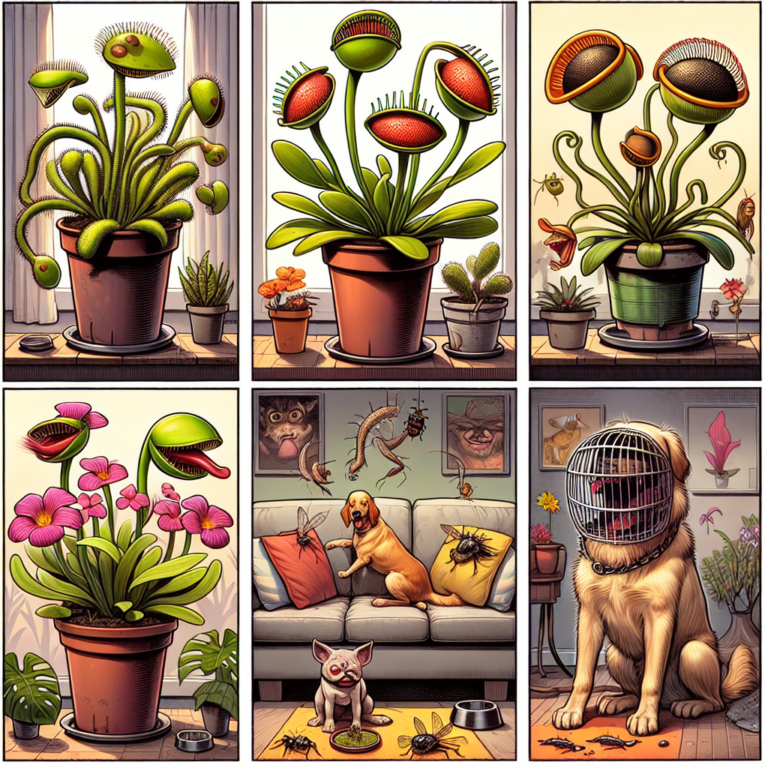 fatos engraçados sobre plantas carnívoras como pets