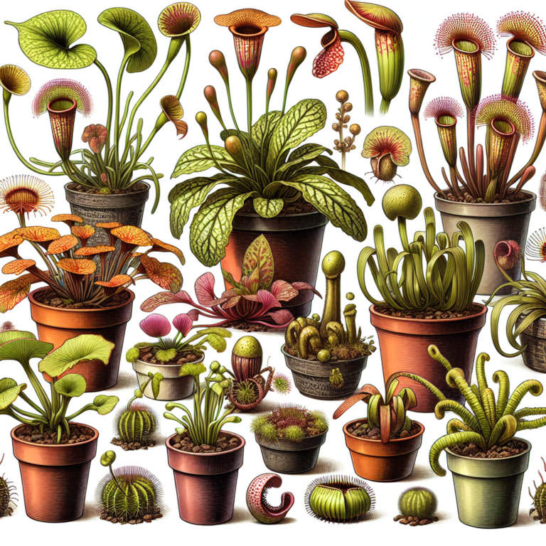 plantas carnívoras que sobrevivem em vasos pequenos