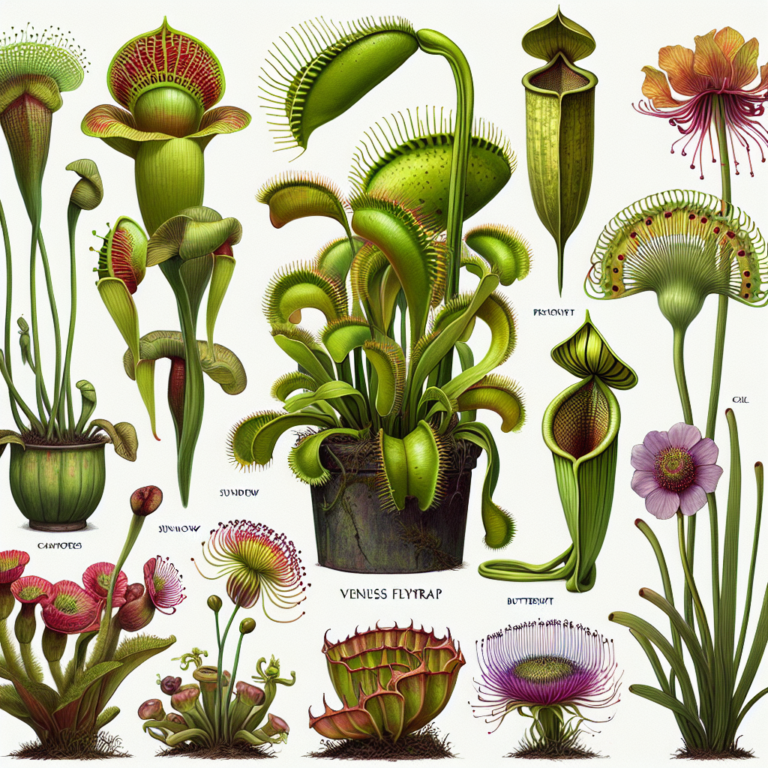 guiacompleto das variedades de plantas carnívoras