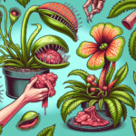 mitos sobre a alimentação de plantas carnívoras com carne humana