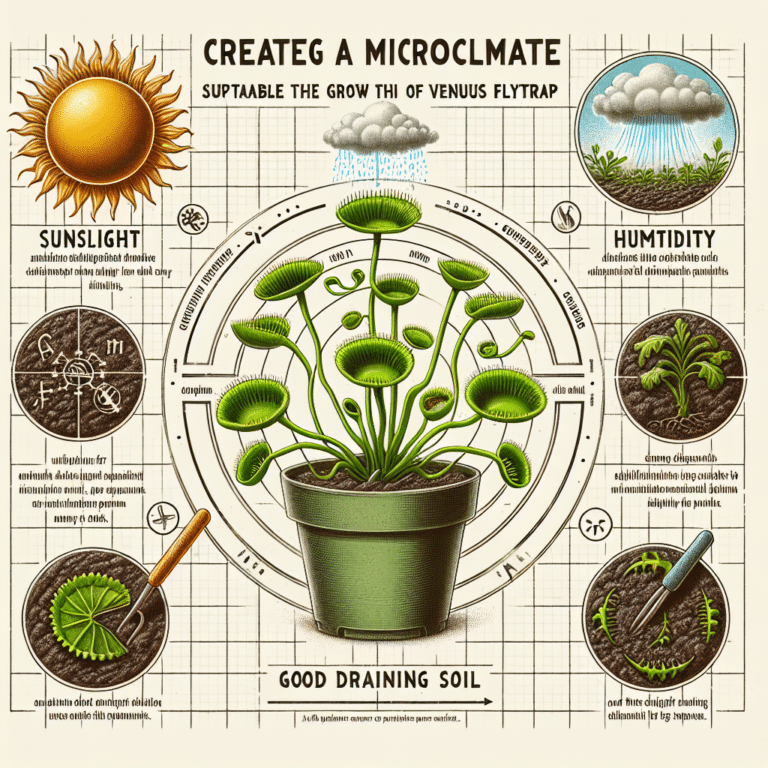 como criar um microclima para dionaea muscipula
