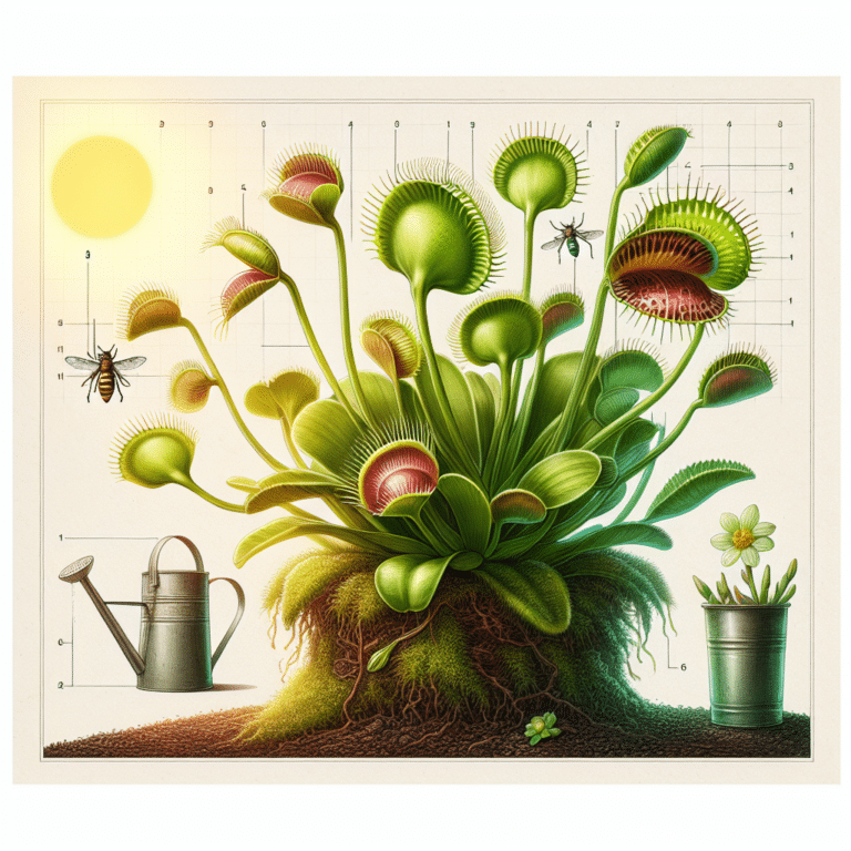 cuidados especiais para dionaea muscipula durante o verão