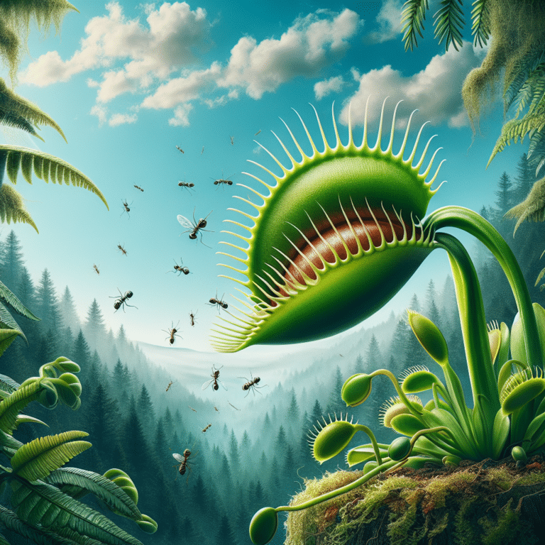 a história fascinante da dionaea muscipula