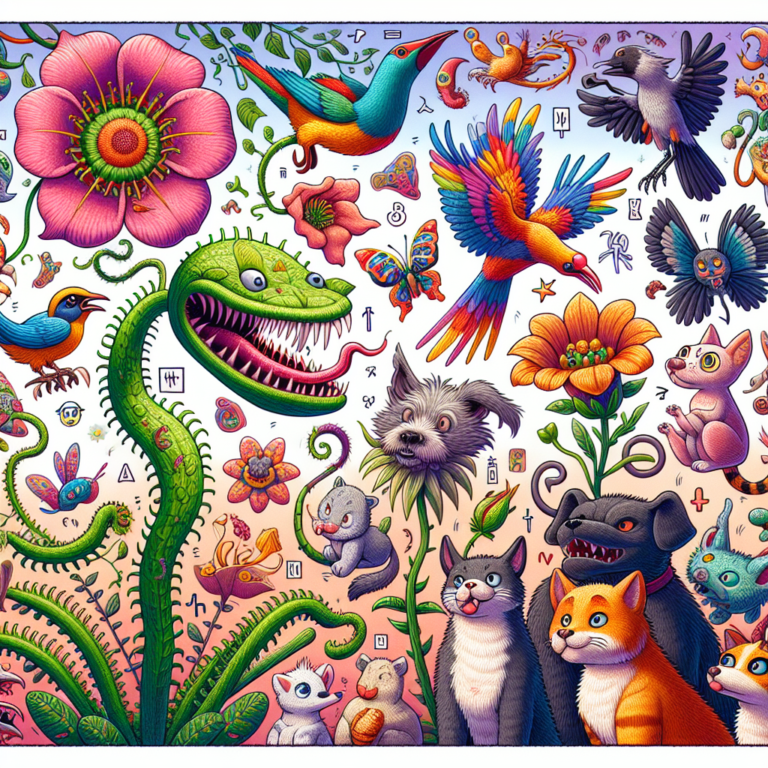 plantas carnívoras são perigosas para animais domésticos?