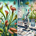 plantas carnívoras usadas em pesquisas científicas