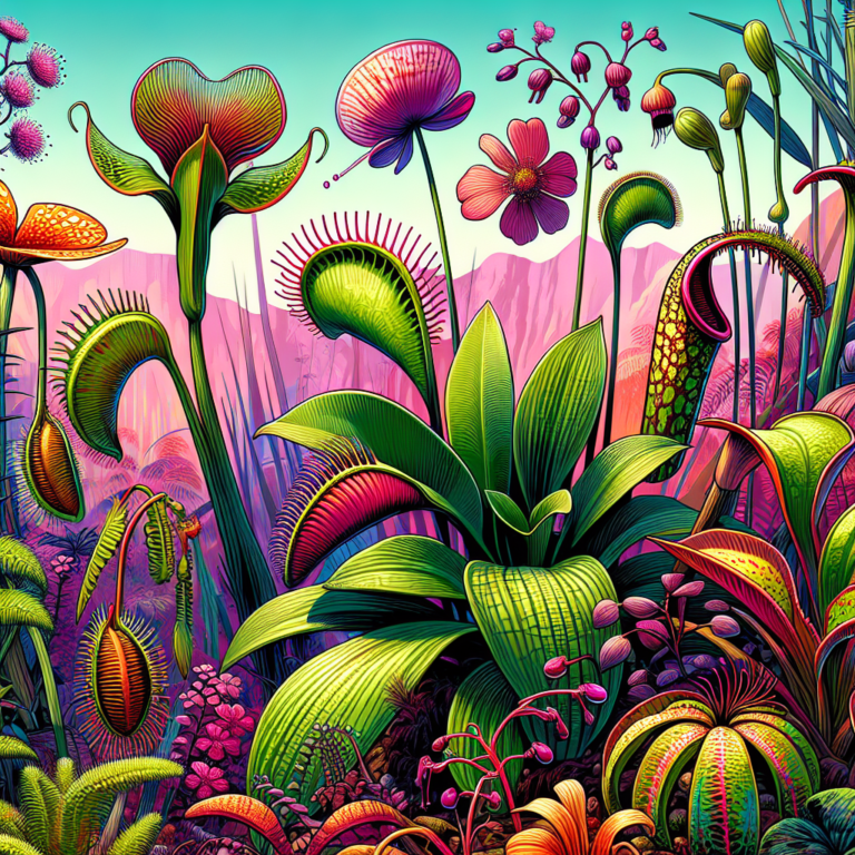 plantas carnívoras mais famosas do mundo
