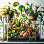 espécies de plantas carnívoras que crescem em terrários