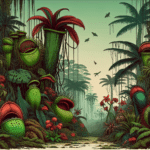 histórias famosas envolvendo plantas carnívoras gigantes