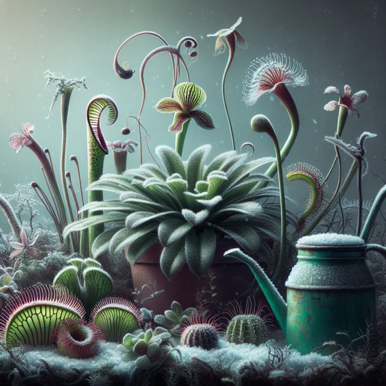 cuidados básicos para plantas carnívoras no inverno